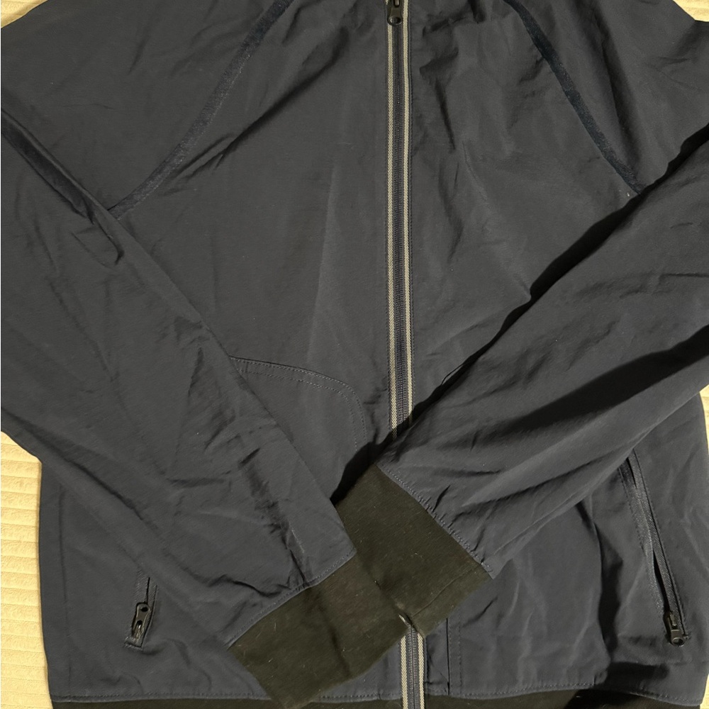 Old Navy Men's Navy Blue Bomber Jacket